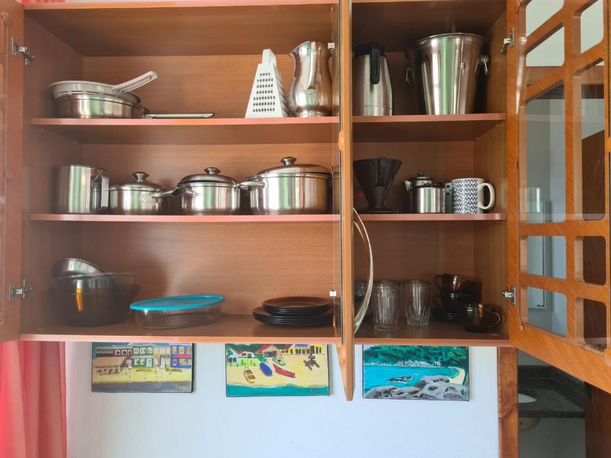 Praia De 4 Ilhas Apartamento De 1 Quarto A 60M Praia Com Vista Бомбиньяс Экстерьер фото